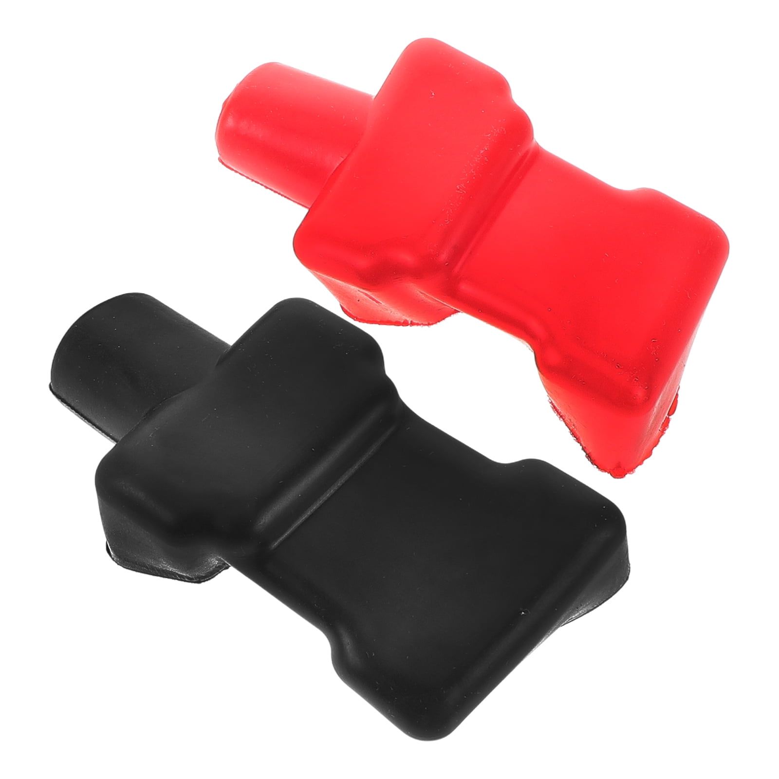 SWETRACE 2Pcs Battery Terminal Cover Plastic Insulation Safety for Car Battery Terminals 2.8x3.8x7.2in - Image 1