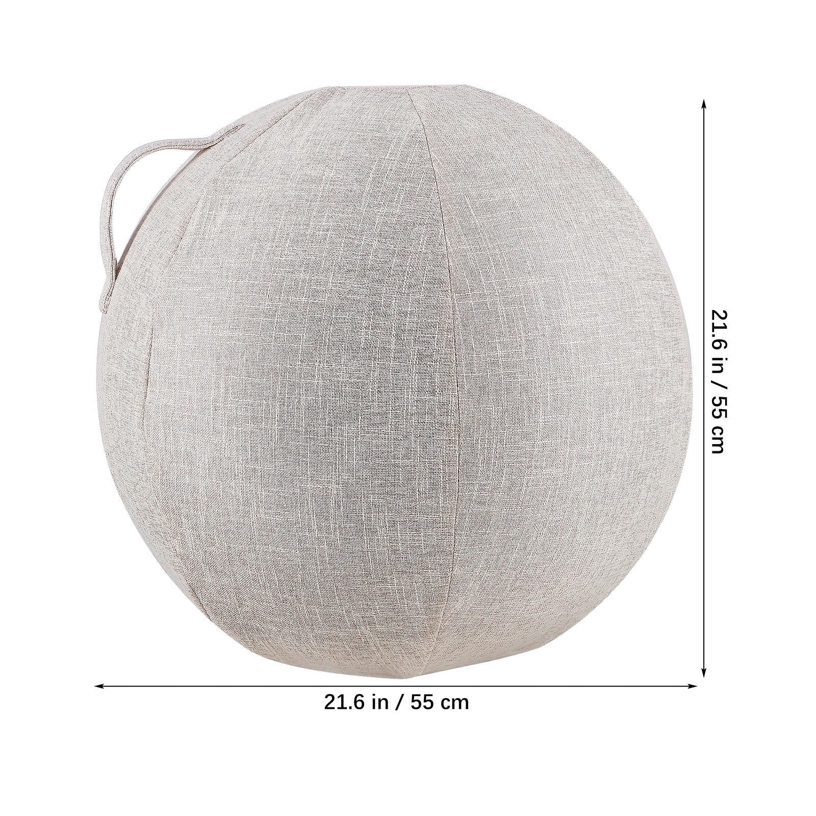 SWETRACE 1Pack Thick Yoga Ball Cover in Cotton for Gym and Yoga Practice Accessories - Image 2