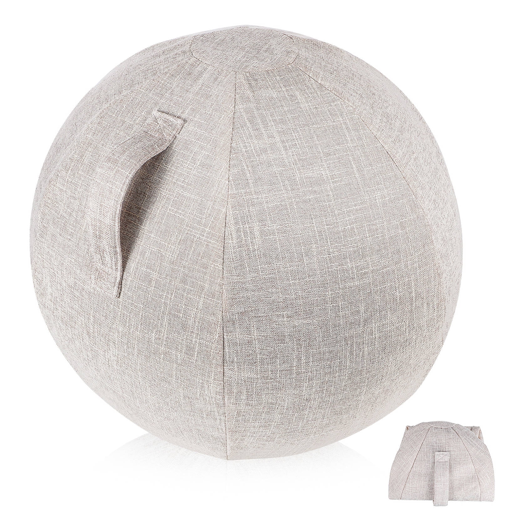 SWETRACE 1Pack Thick Yoga Ball Cover in Cotton for Gym and Yoga Practice Accessories - Image 6