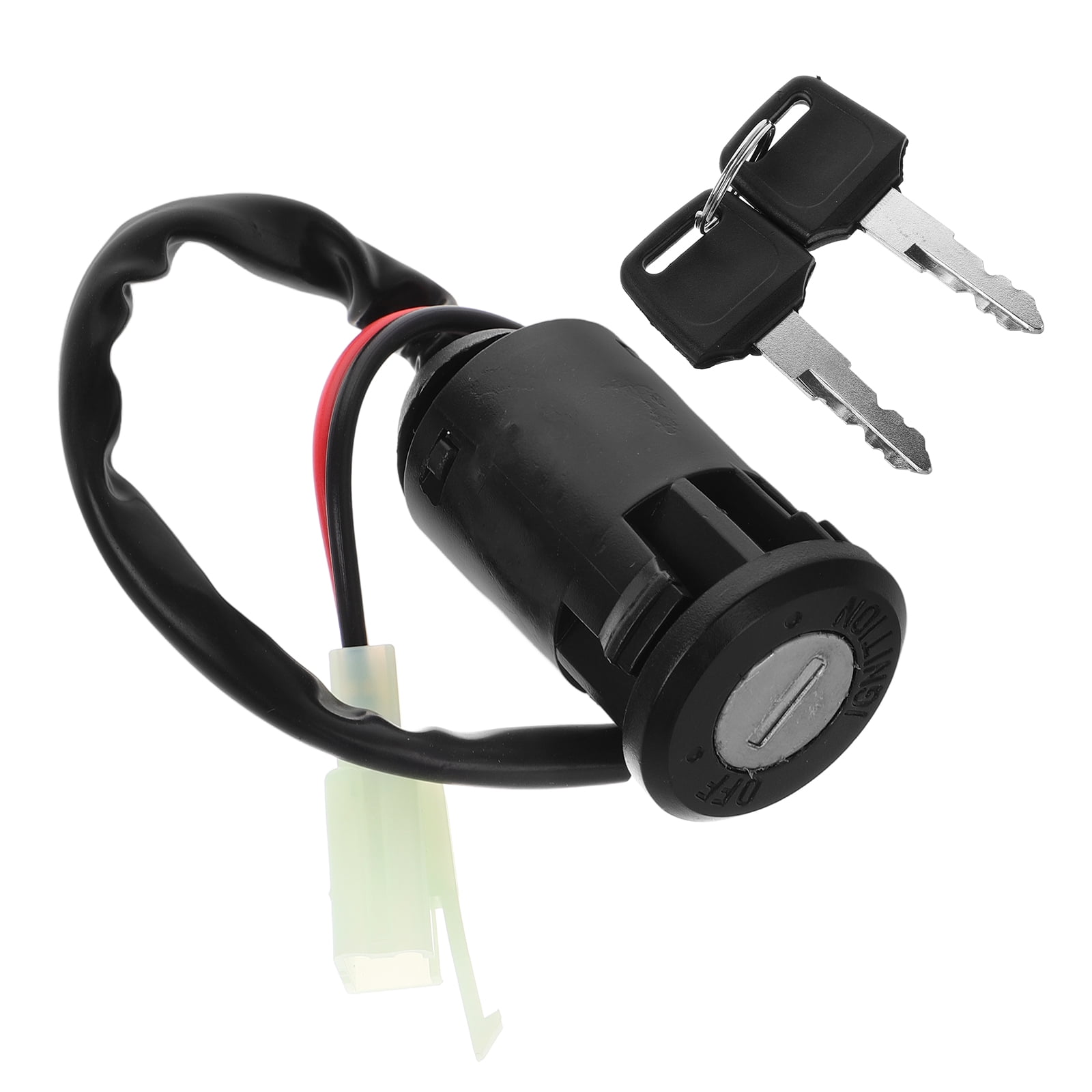 SWETRACE Anti-Theft Protection Ignition Switch Black Aluminum Alloy 1Set - Image 1