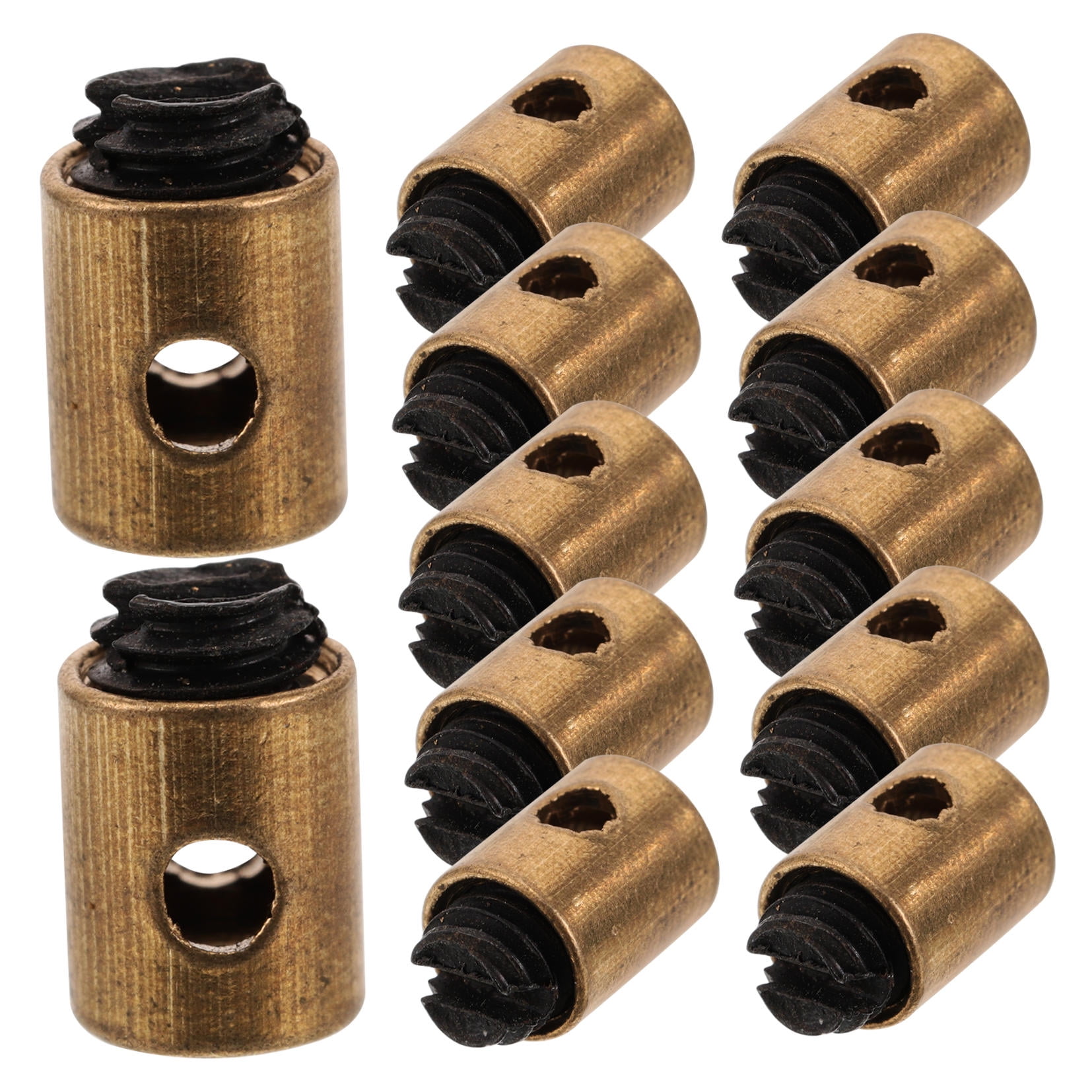 SWETRACE Cable Nipples Barrel Clamp for Throttle Control Throttle Cable Clamp Golden Metal 20pcs - Image 5