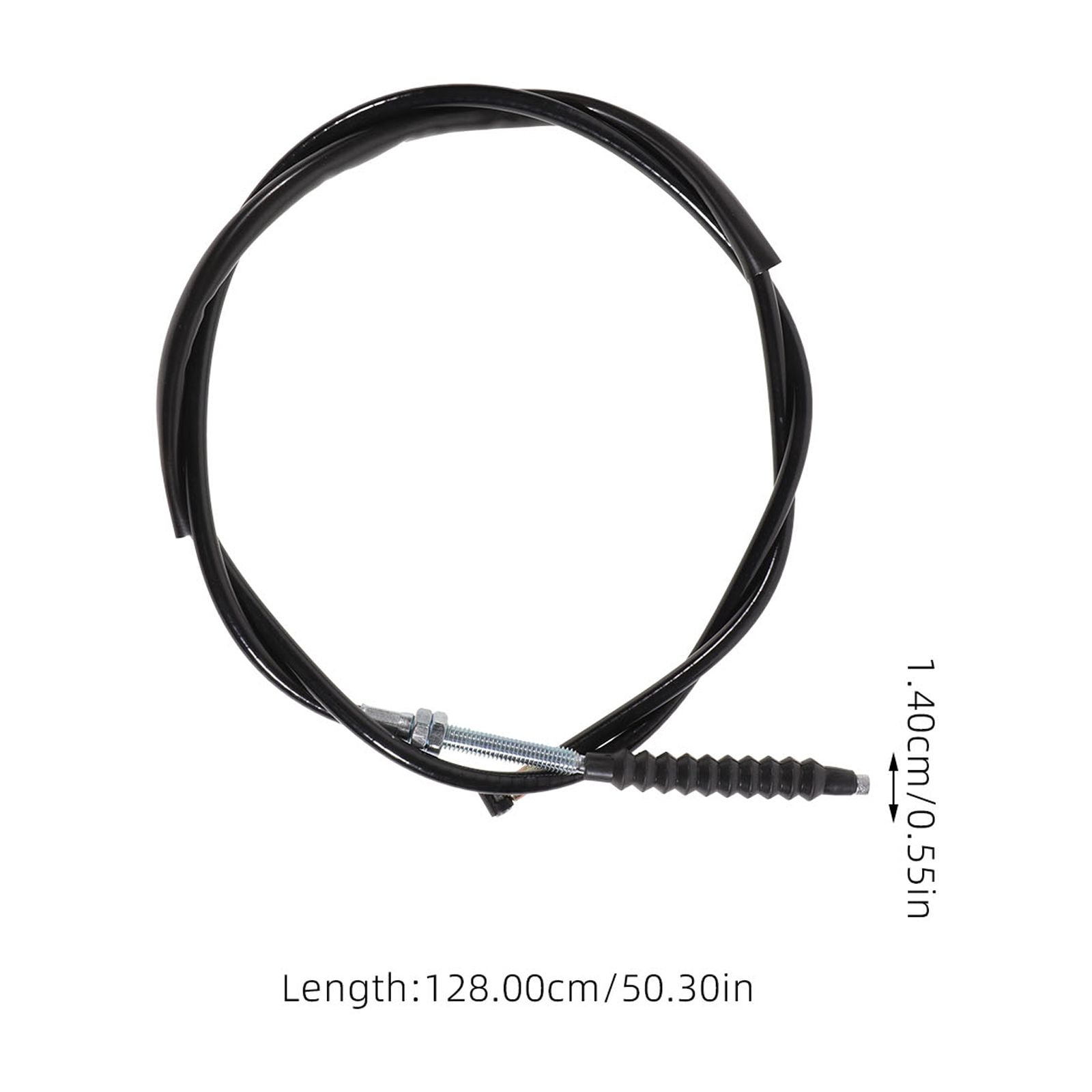 SWETRACE 1Pack Motorcycle Clutch Cable Extension Part Black PVC for ATV Scooter - Image 2