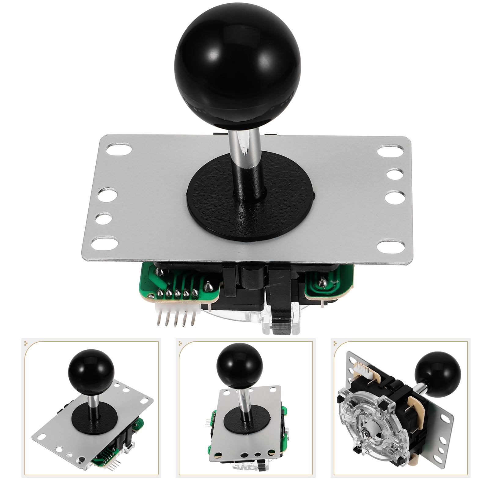SWETRACE 1 Set Reusable Joystick Micro Switch Control for Gaming Arcade Use Black Color - Image 1