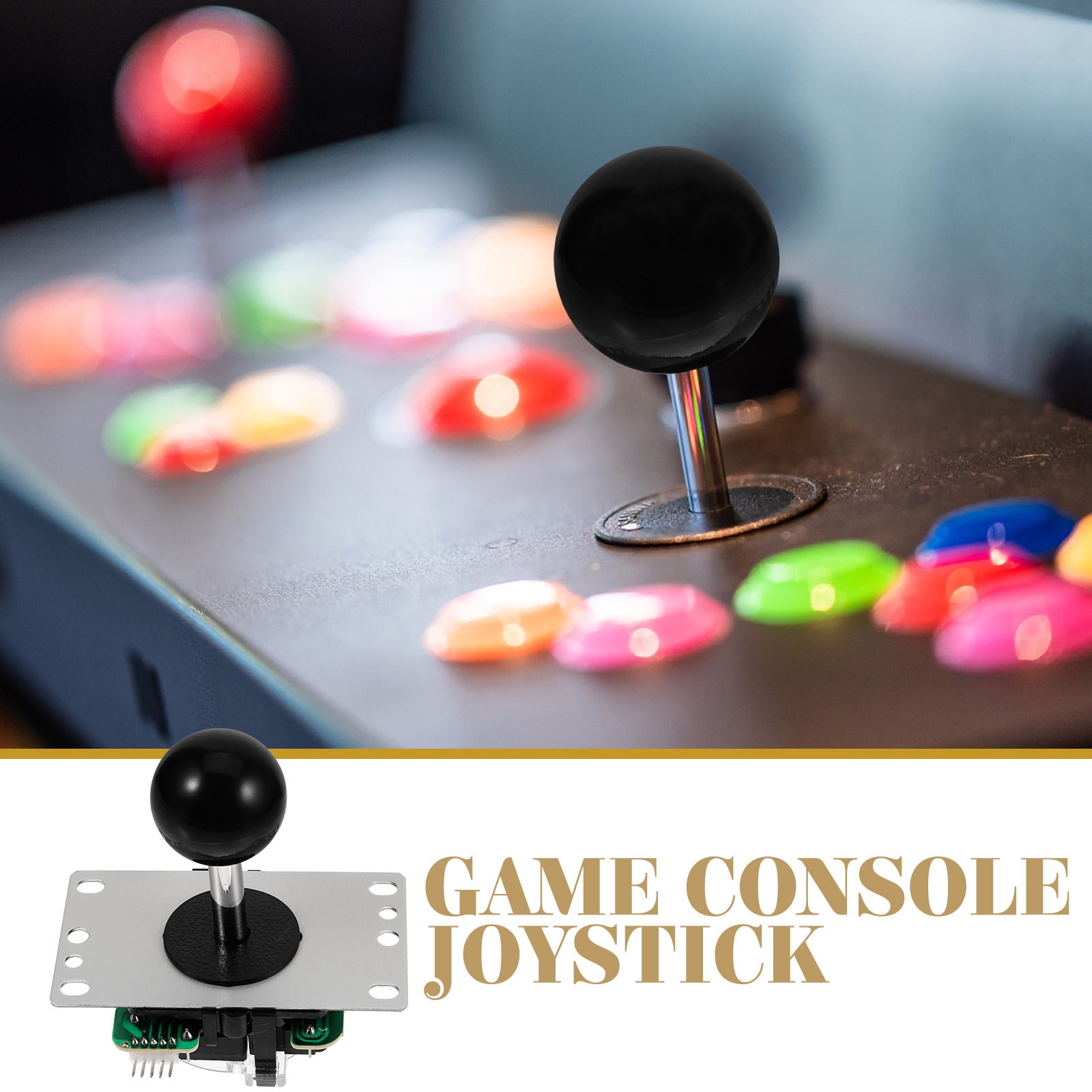 SWETRACE 1 Set Reusable Joystick Micro Switch Control for Gaming Arcade Use Black Color - Image 3