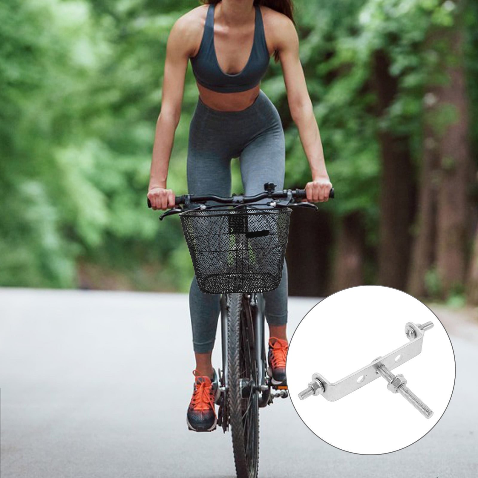 SWETRACE Mountain Bike 1 Set Cargo Capacity Enhancement U Shaped Piece for Bike Accessories 4.8x0.6x0.5in - Image 4