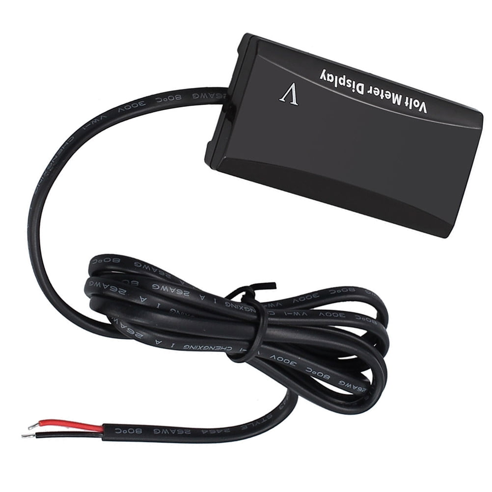 SWETRACE Red Led Voltmeter 12V 1Pack For Car And Motorcycle With Low Power Consumption And Anti-Frost Features - Image 8