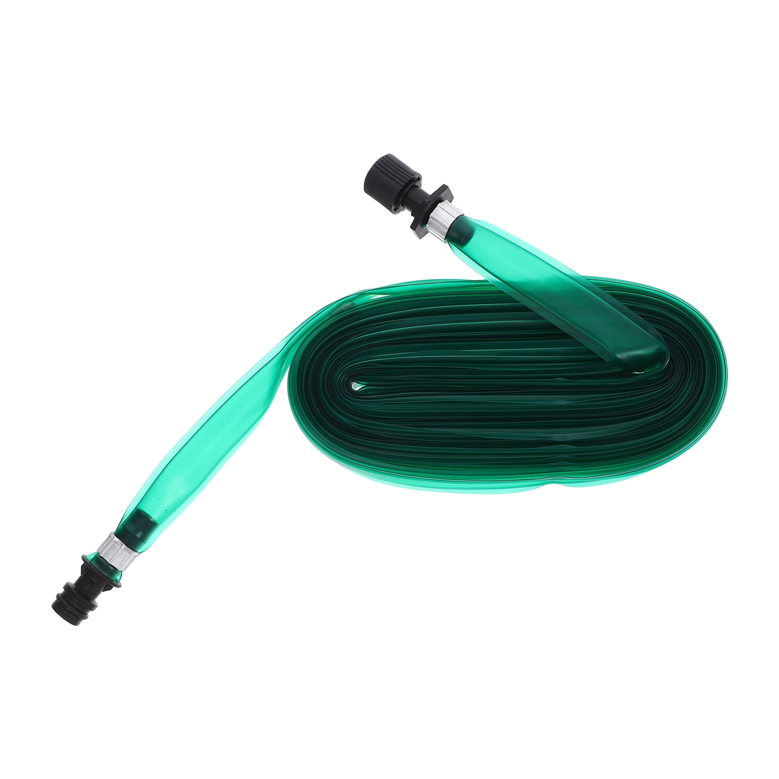 SWETRACE Hose With Holes Flat Soaker Hose Sprinkler Green PVC 1Pcs for Outdoor Irrigation - Image 5