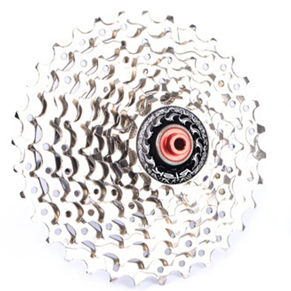 SWETRACE 1 Pair Speed Chain Stainless Steel Buckle Chain for Bicycle Maintenance 9 Bike Chain Silver - Image 3