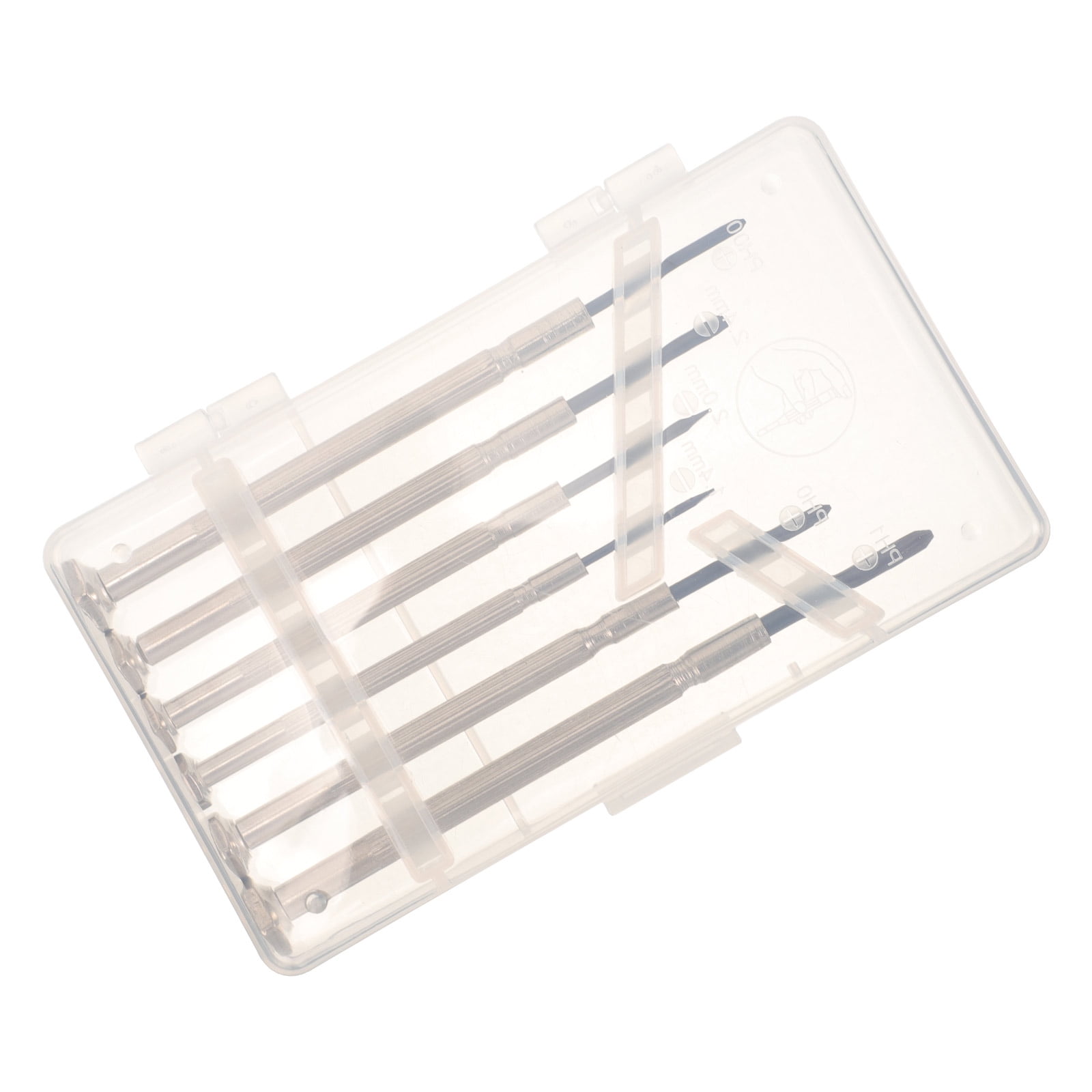 SWETRACE 6Pcs Precision Tool Kit Mini Repair Tool Carbon Steel Screwdrivers Watch And Clock Repair Silver - Image 1