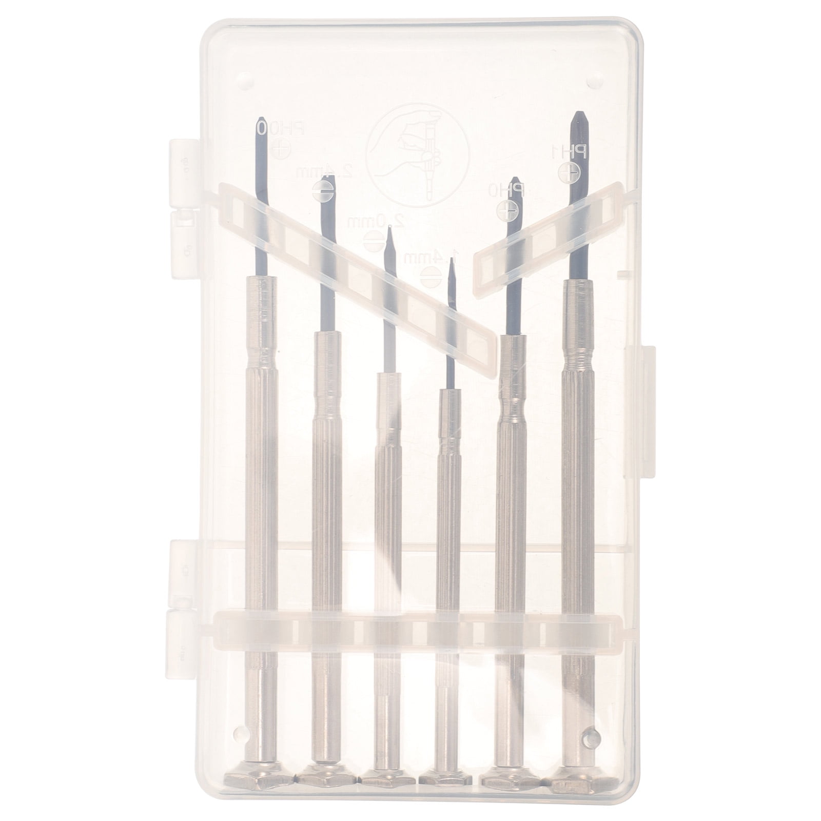SWETRACE 6Pcs Precision Tool Kit Mini Repair Tool Carbon Steel Screwdrivers Watch And Clock Repair Silver - Image 3