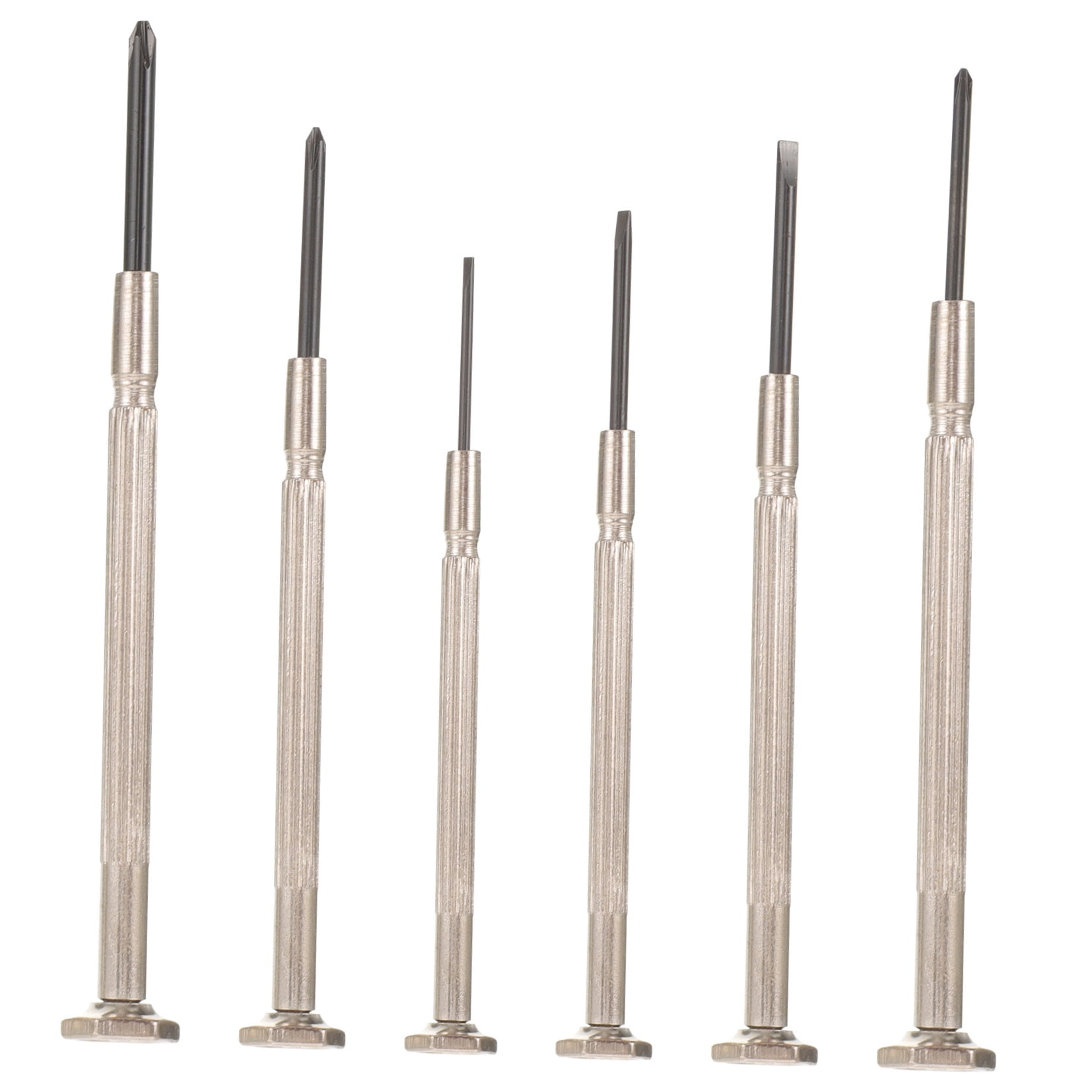 SWETRACE 6Pcs Precision Tool Kit Mini Repair Tool Carbon Steel Screwdrivers Watch And Clock Repair Silver - Image 4