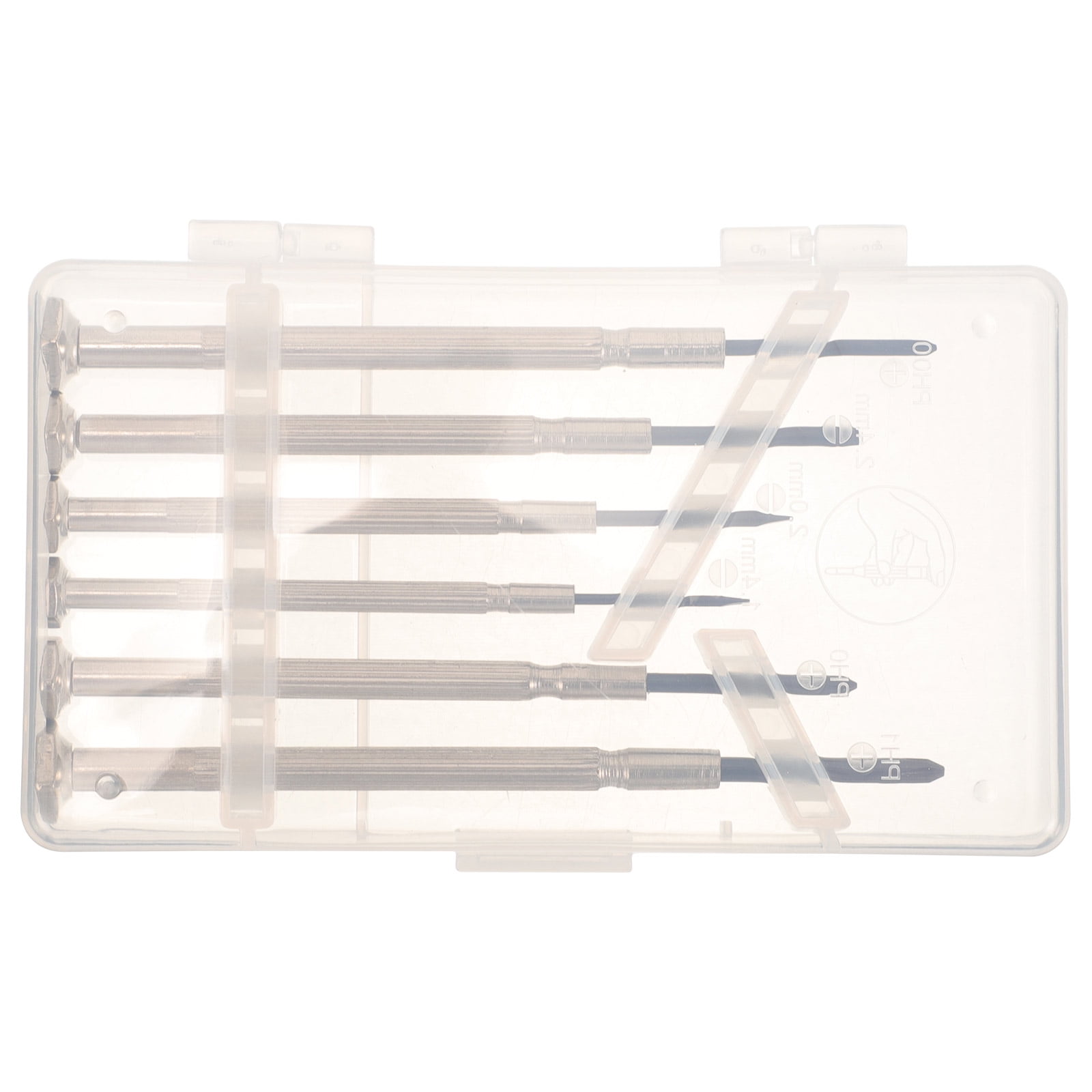SWETRACE 6Pcs Precision Tool Kit Mini Repair Tool Carbon Steel Screwdrivers Watch And Clock Repair Silver - Image 6