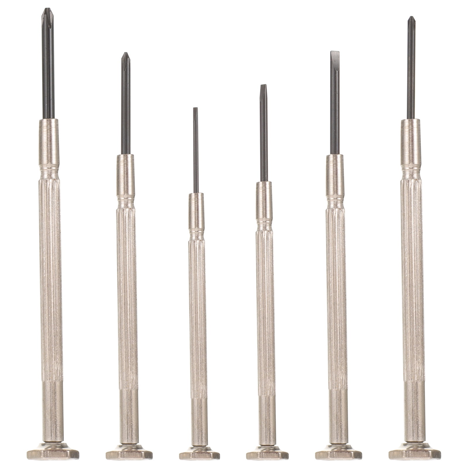 SWETRACE 6Pcs Precision Tool Kit Mini Repair Tool Carbon Steel Screwdrivers Watch And Clock Repair Silver - Image 8