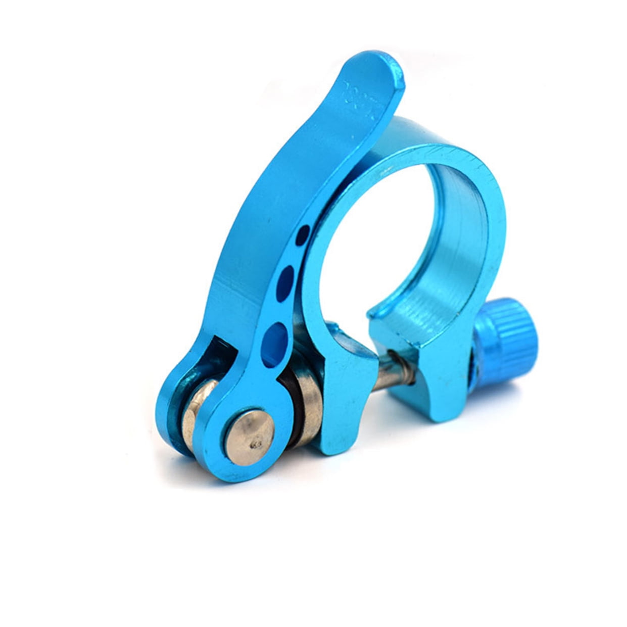 SWETRACE Durable Blue Bike Seatpost Clamp 1Pack for Cycling Quick Release - Image 3