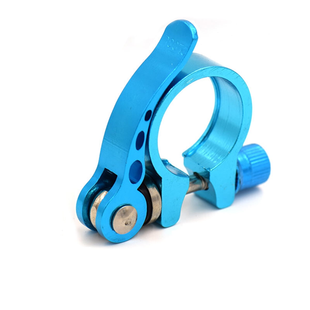 SWETRACE Durable Blue Bike Seatpost Clamp 1Pack for Cycling Quick Release - Image 4