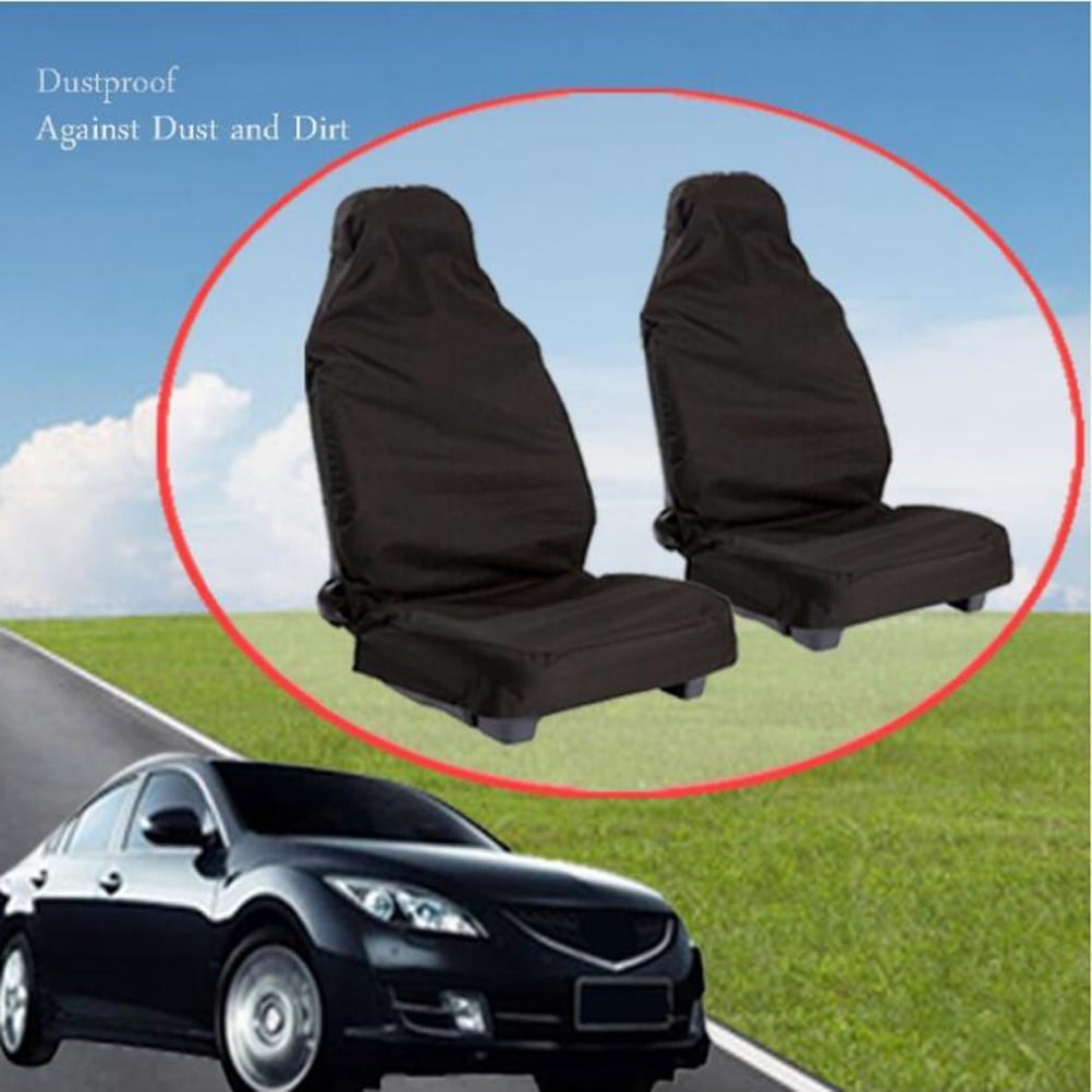 SWETRACE 2Pcs Breathable Car Seat Cover in Black for SUV Seat Covers and Truck Seat Protector - Image 6
