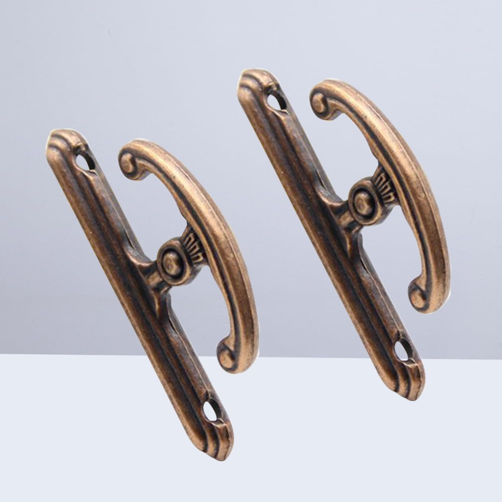 SWETRACE 1 Pair Antique Wall Hooks Alloy Hanging Handbags for Interior Design - Image 4
