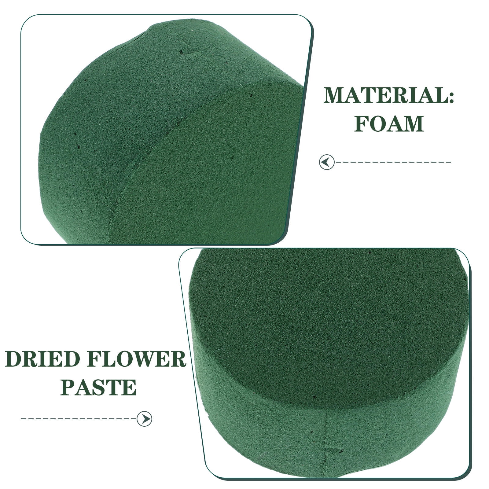 SWETRACE 10Pcs Green Foam For Flower Arrangements Absorbent Blocks For Professional Florists - Image 3