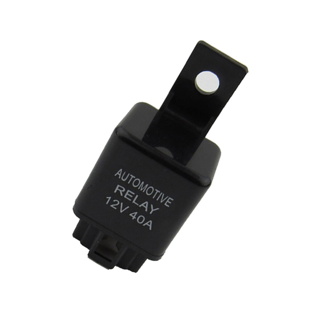 SWETRACE Automotive Relay Car Air Conditioning Relay 12v Dc 9 4 Pin Socket Normally Open Compact Sturdy Black - Image 1