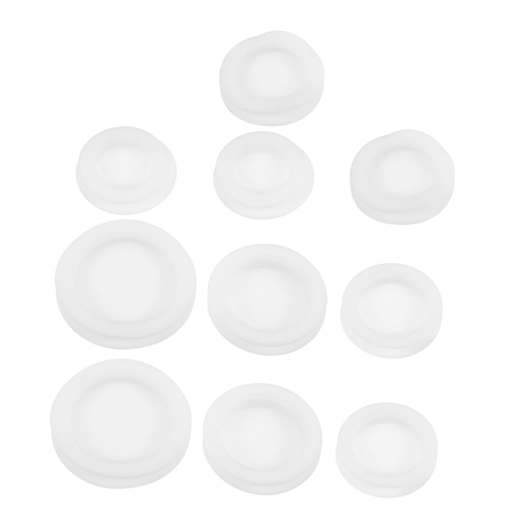 SWETRACE 10pcs White Piggy Bank Stopper Rubber Money Box Plug Saving Box Cover Replacement For Piggy Bank - Image 6