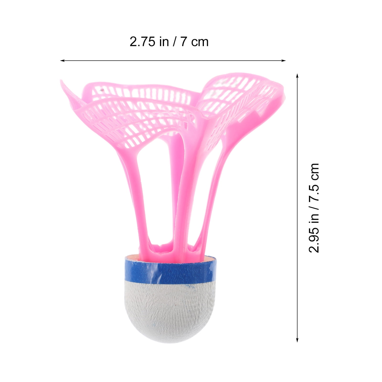 SWETRACE 3pcs Windproof Nylon Badminton Shuttlecocks For Indoor And Outdoor Training, Durable And Precise Control - Image 2