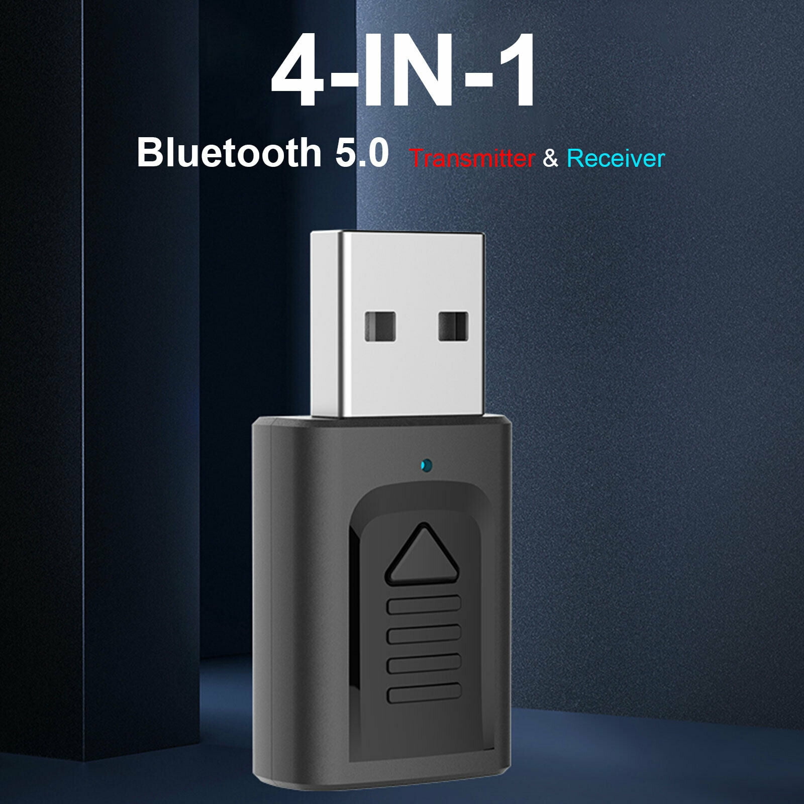 4 IN 1 5.0 Bluetooth Adapter USB Wireless Bluetooth Sender Receiver Music Audio for TV Portable 3.5mm AUX Adaptor - Image 6