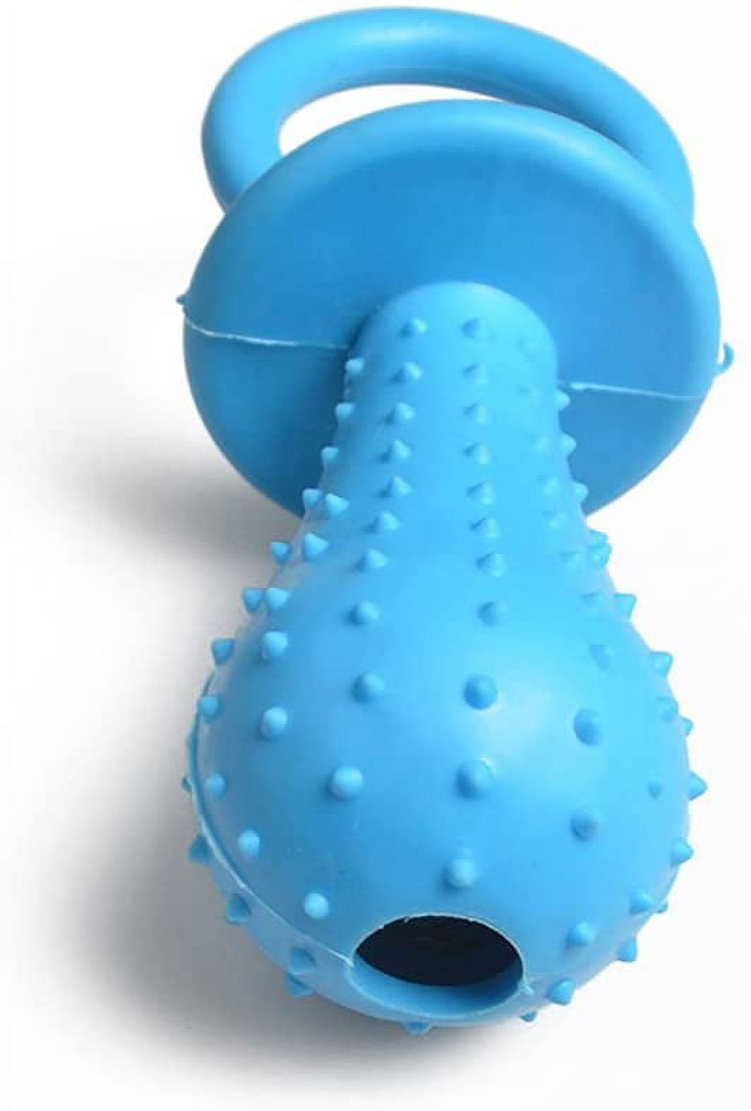 Walbest Molar Clean Teeth Rubber Toy, Clean Teeth Rubber Pacifier Chew Toy, Bell Chewing Playing Training Toys, for Pet Puppy Dog Cat (Color Random) - Image 4