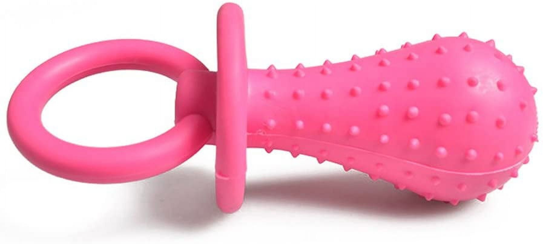 Walbest Molar Clean Teeth Rubber Toy, Clean Teeth Rubber Pacifier Chew Toy, Bell Chewing Playing Training Toys, for Pet Puppy Dog Cat (Color Random) - Image 5