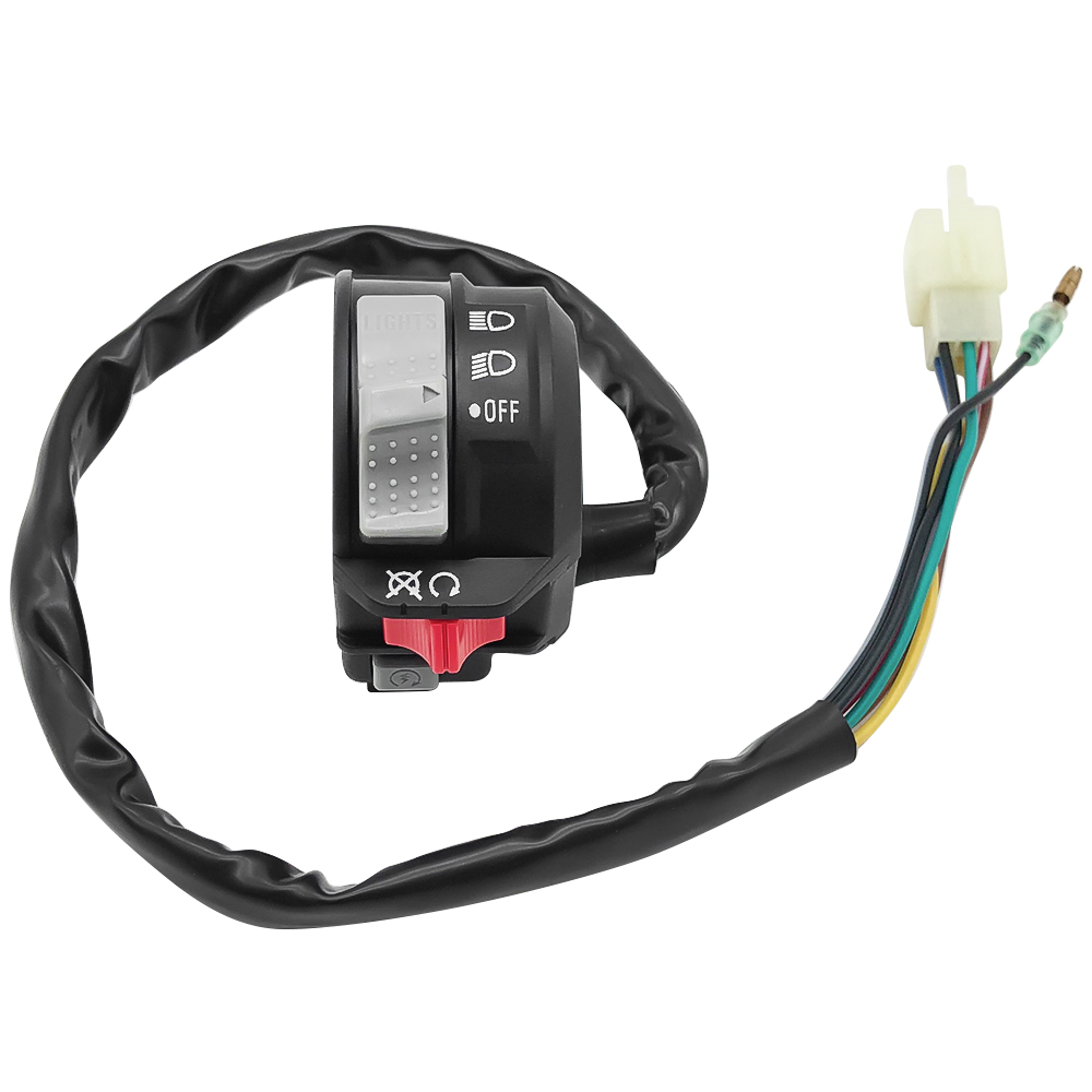 M MATI Start Stop Headlight Switch & Ignition Key Switch for Yamaha Warrior Grizzly Big Bear Wolverine Kodiak MOTO-4 - Image 8