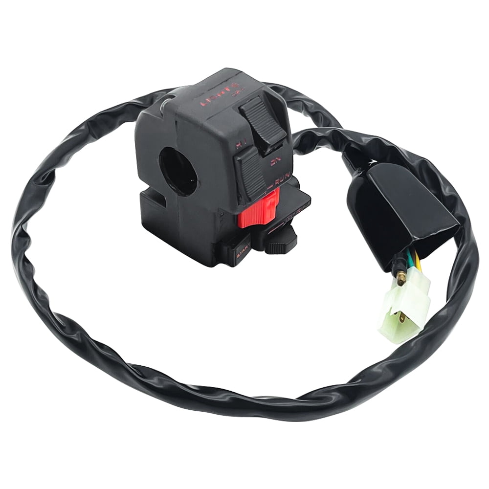 MATI Handlebar Switch Start Kill Stop Headlight for Honda ATC250ES Big Red 250 1985-1987 - Image 2