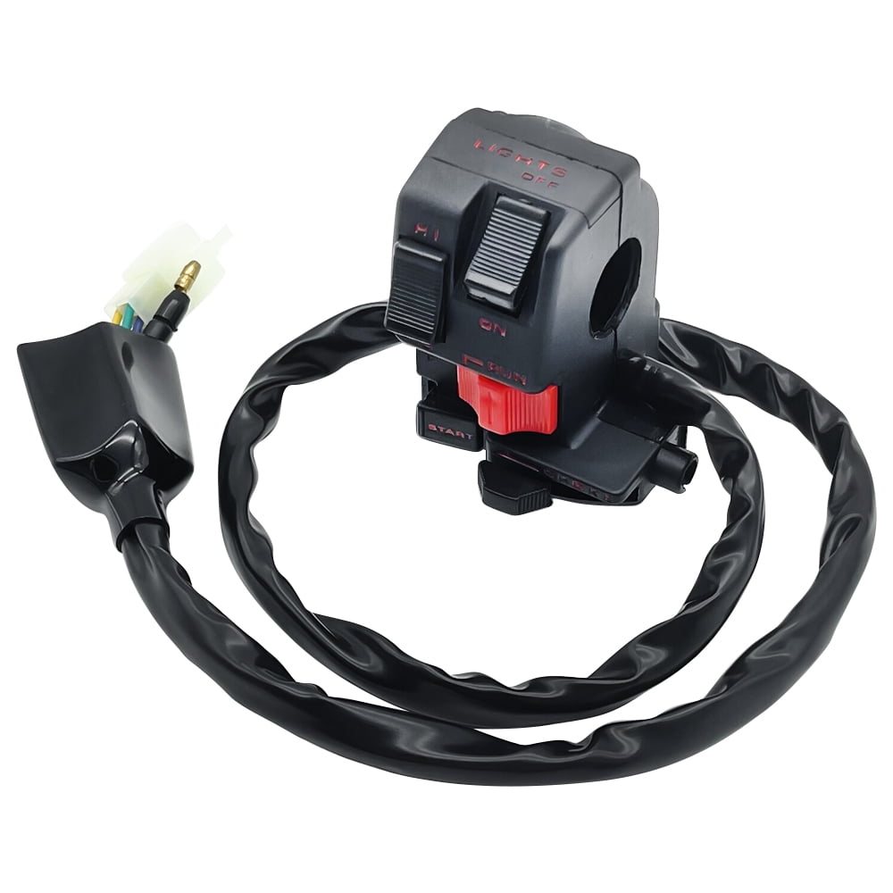 MATI Handlebar Switch Start Kill Stop Headlight for Honda ATC250ES Big Red 250 1985-1987 - Image 5