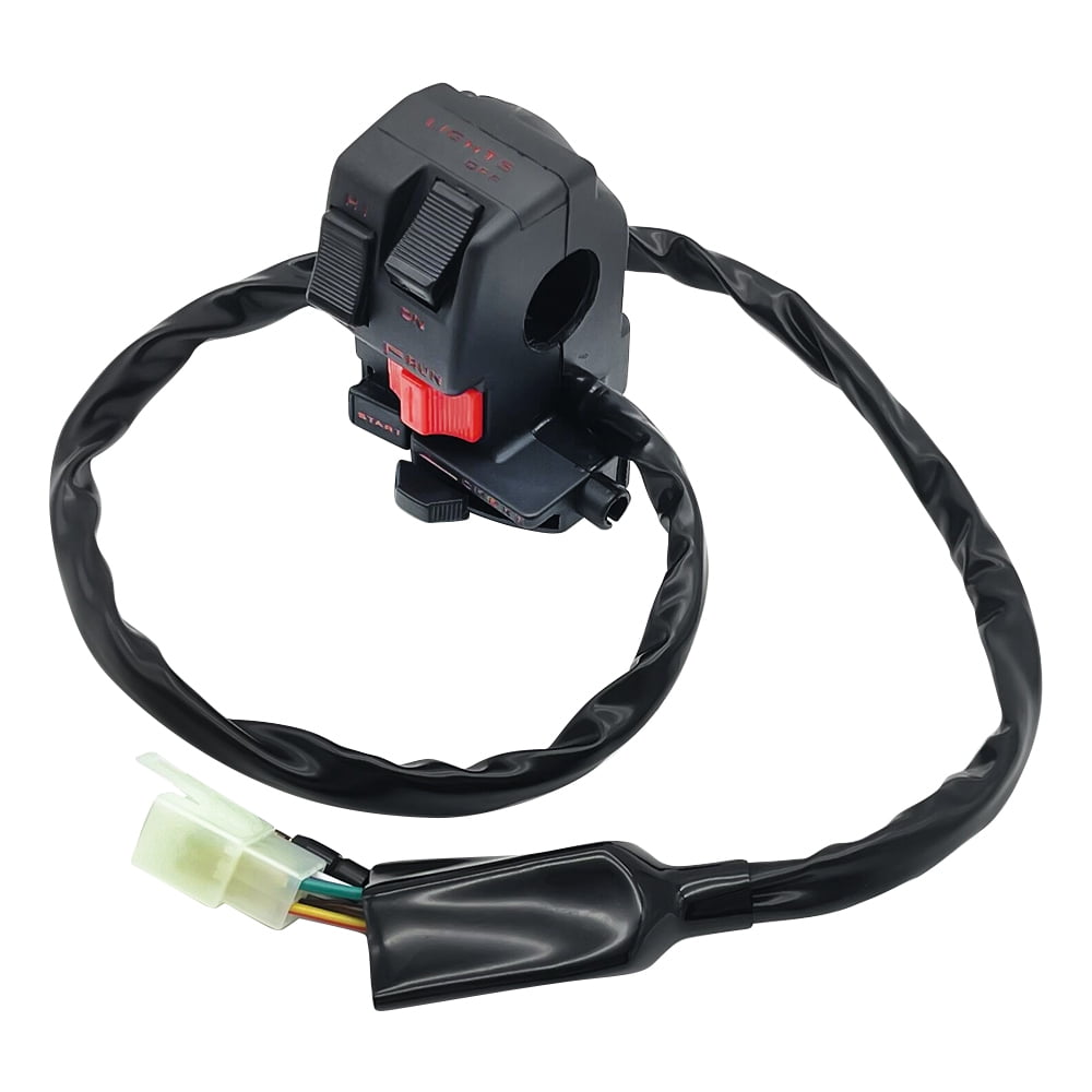 MATI Handlebar Switch Start Kill Stop Headlight for Honda ATC250ES Big Red 250 1985-1987 - Image 6