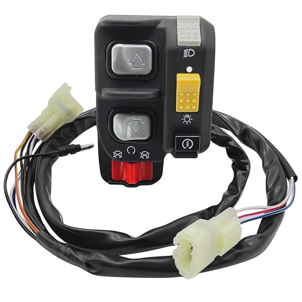 MATI Left Handlebar Switch Start Stop Headlight for Honda TRX450ES Foreman 1998-2001 TRX450FE 2002-2004 - Image 1