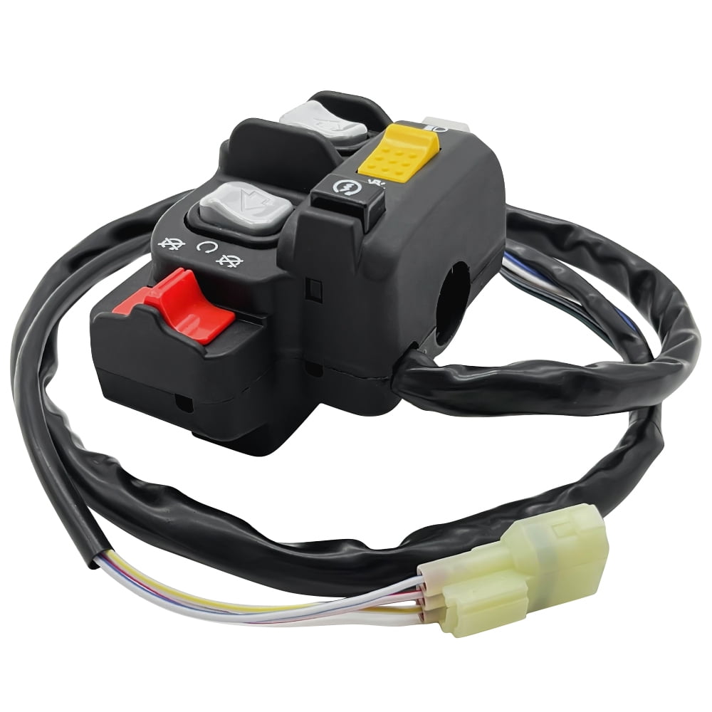 MATI Left Handlebar Switch Start Stop Headlight for Honda TRX450ES Foreman 1998-2001 TRX450FE 2002-2004 - Image 2