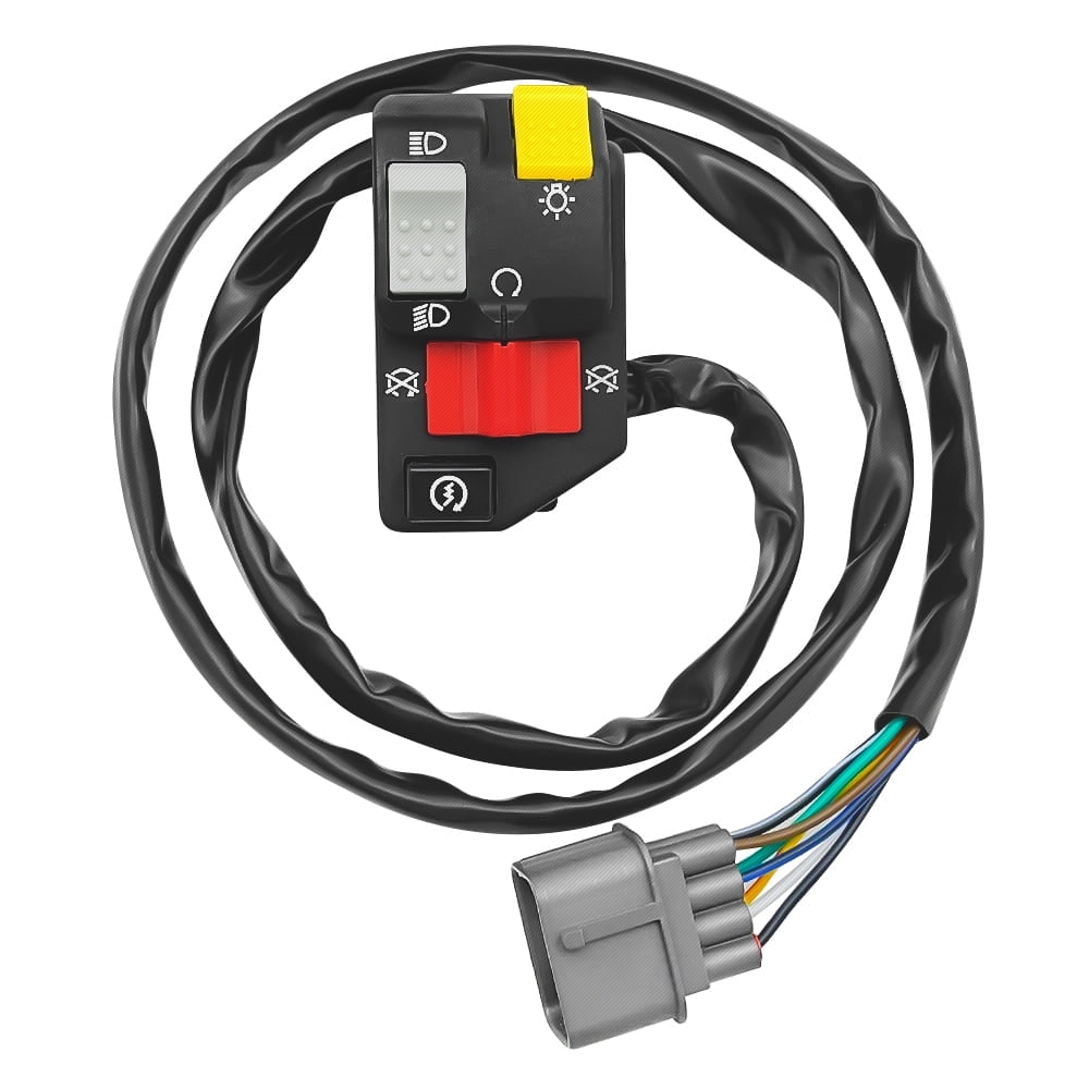 MATI Handlebar Switch Start Stop Headlight for Honda TRX350TM TRX350FM Fourtrax Rancher 2000-2005 - Image 1