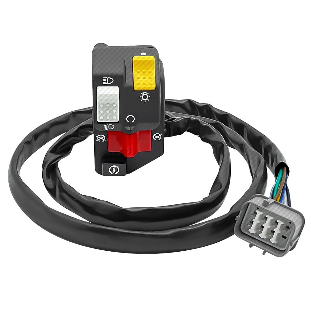 MATI Handlebar Switch Start Stop Headlight for Honda TRX350TM TRX350FM Fourtrax Rancher 2000-2005 - Image 4