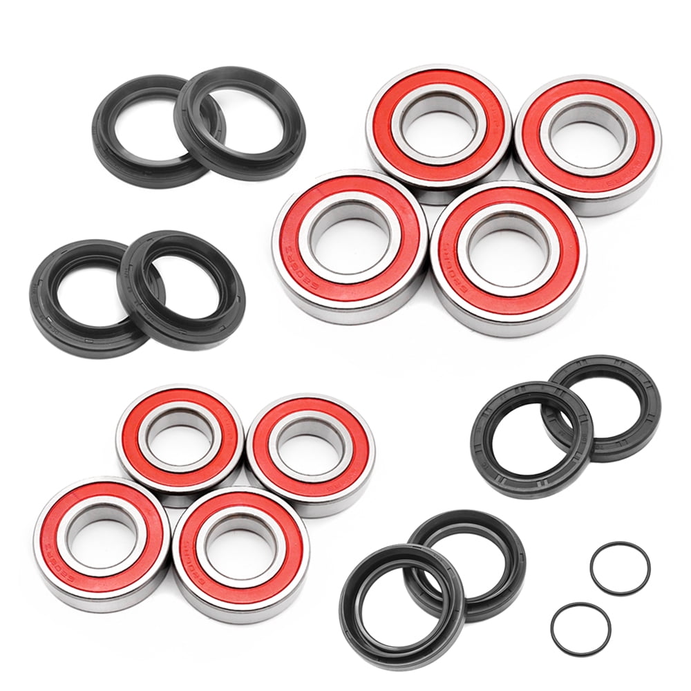M MATI Front Rear Wheel Bearings Seals for Yamaha Rhino 450 Rhino 660 Rhino 700 2005-2013 - Image 2