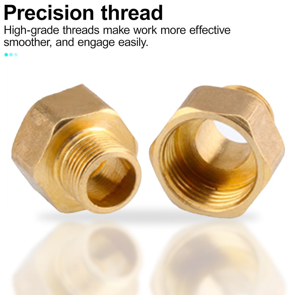 Brass Pipe Fittings Water Hose Adapter G 1/2 Female To G 3/8 Male Reducer - Image 4
