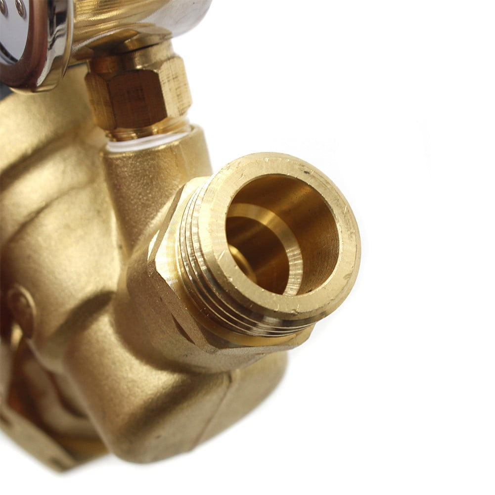 3/4In Water Pressure Regulator with Pressure Gauge For Camper Garden Hose Traile - Image 5