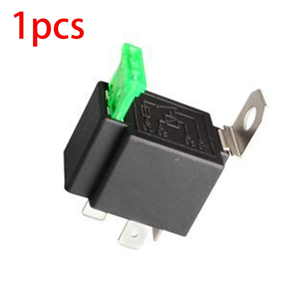 12V Relay 4Pin Automotive 30Amp 30A Normally Open Contact Fused + 30A Fuse - Image 2