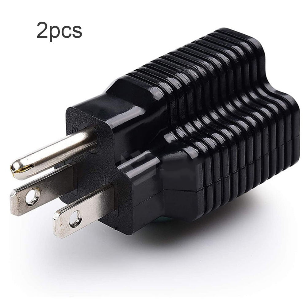 Household Electrical Adapter Nema 5-20R To Nema 5-15P Conversion Plug 2Pcs - Image 3