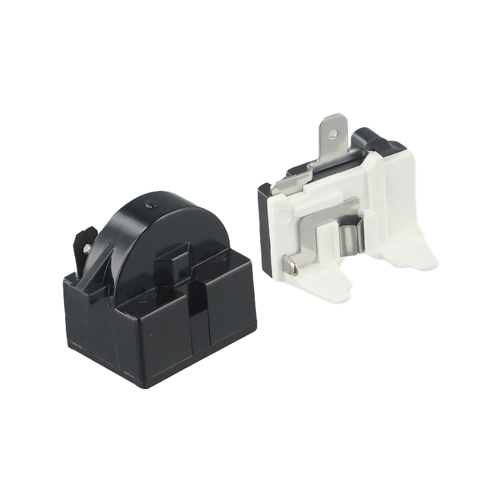 Refrigerator Ptc Starter Relay Replacement 2 Pins Compressor Overload Protector 1Pin-12Ohm+1/2Hp - Image 1