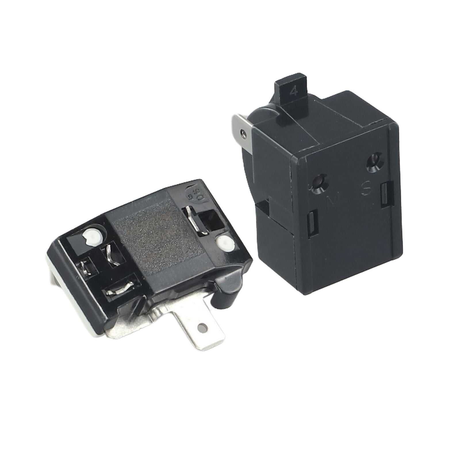 Refrigerator Ptc Starter Relay Replacement 2 Pins Compressor Overload Protector 1Pin-12Ohm+1/2Hp - Image 2