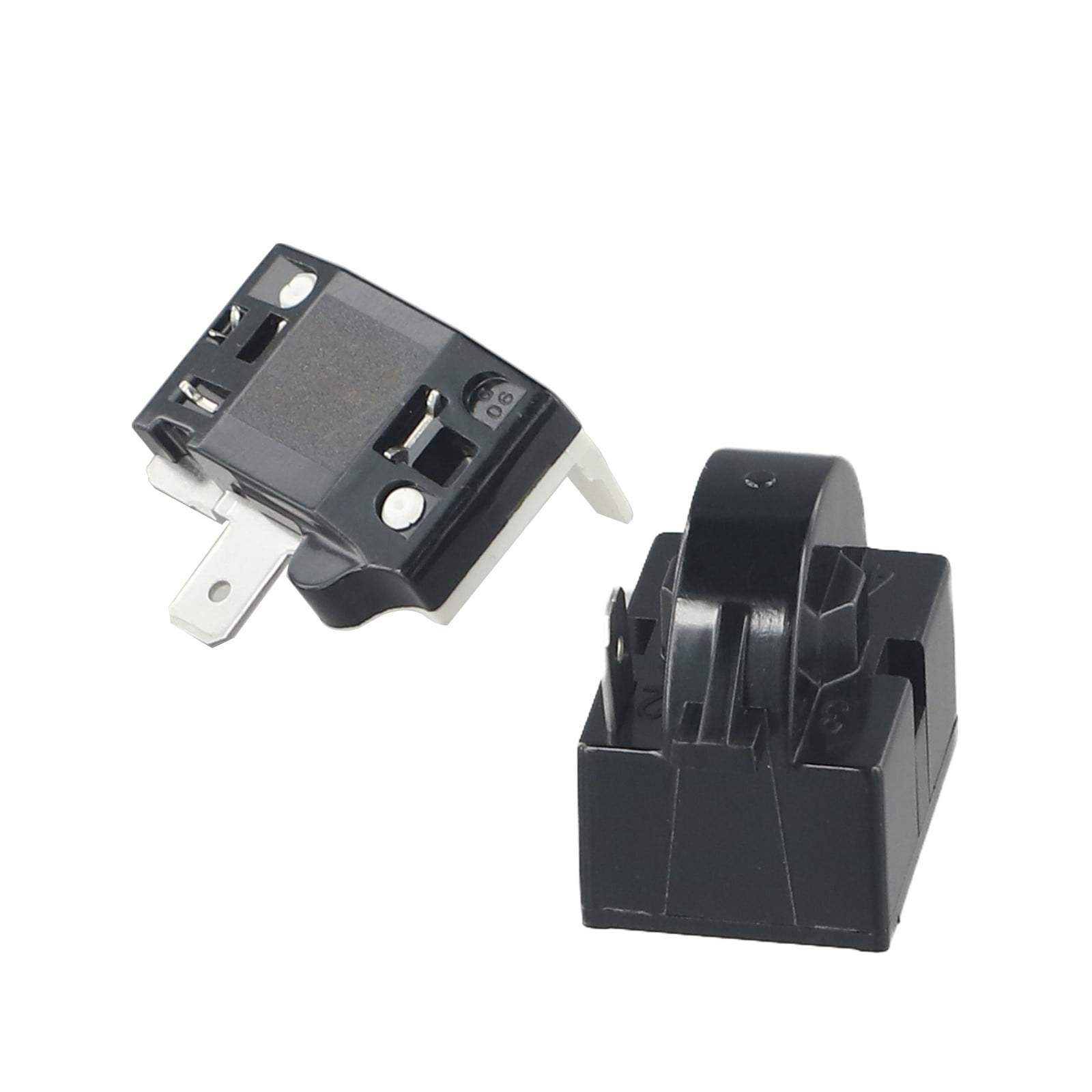 Refrigerator Ptc Starter Relay Replacement 2 Pins Compressor Overload Protector 1Pin-12Ohm+1/2Hp - Image 8