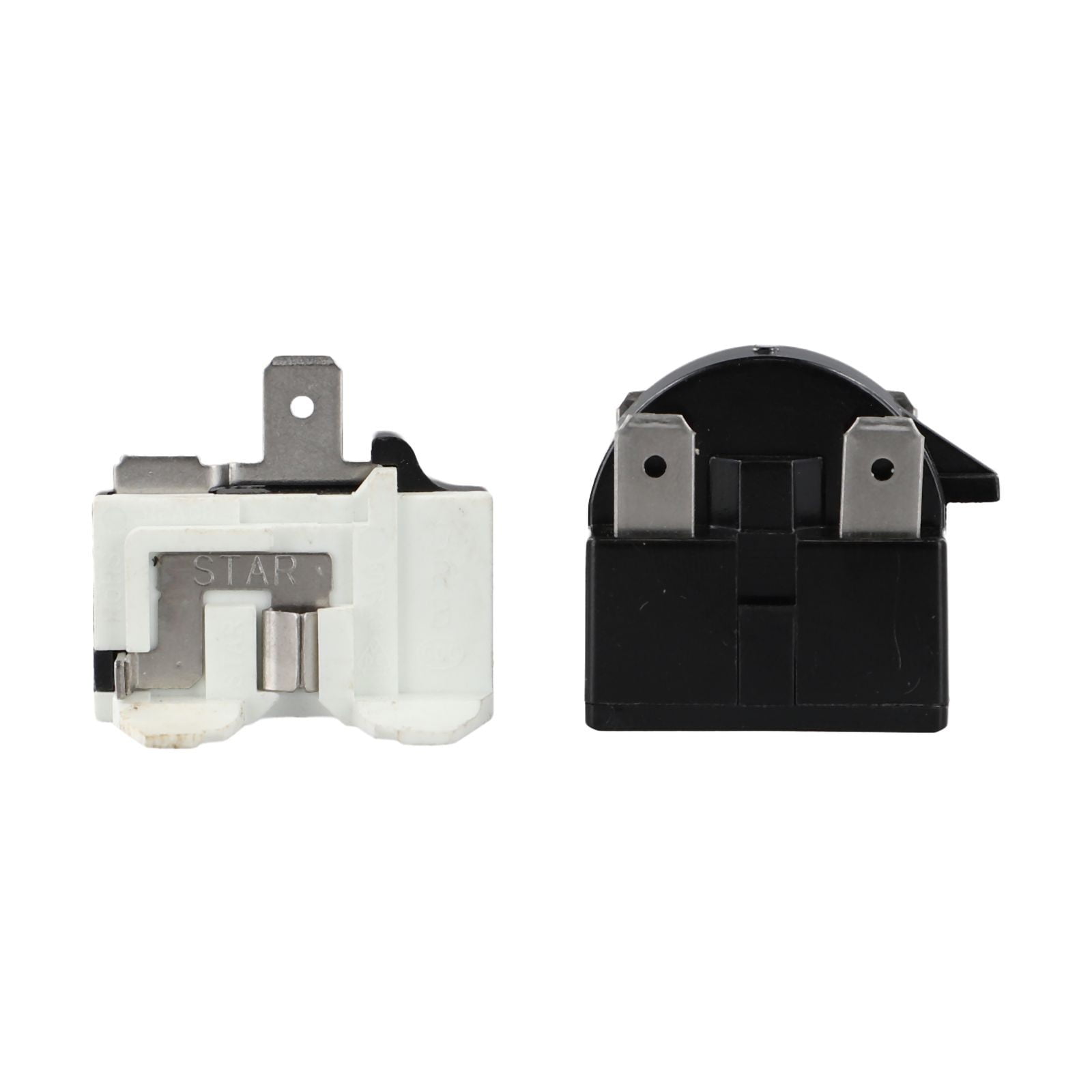 Refrigerator Ptc Starter Relay Replacement 2 Pins Compressor Overload Protector 1Pin-12Ohm+1/2Hp 4Pin-12Ohm+1/6Hp - Image 1