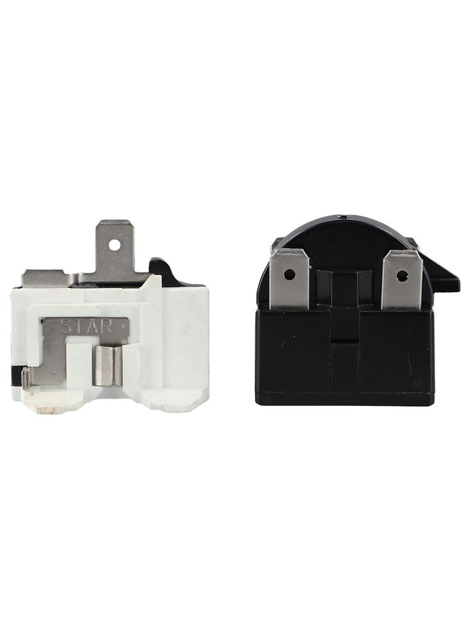 Refrigerator Ptc Starter Relay Replacement 2 Pins Compressor Overload Protector 1Pin-12Ohm+1/2Hp 4Pin-12Ohm+1/6Hp - Image 4