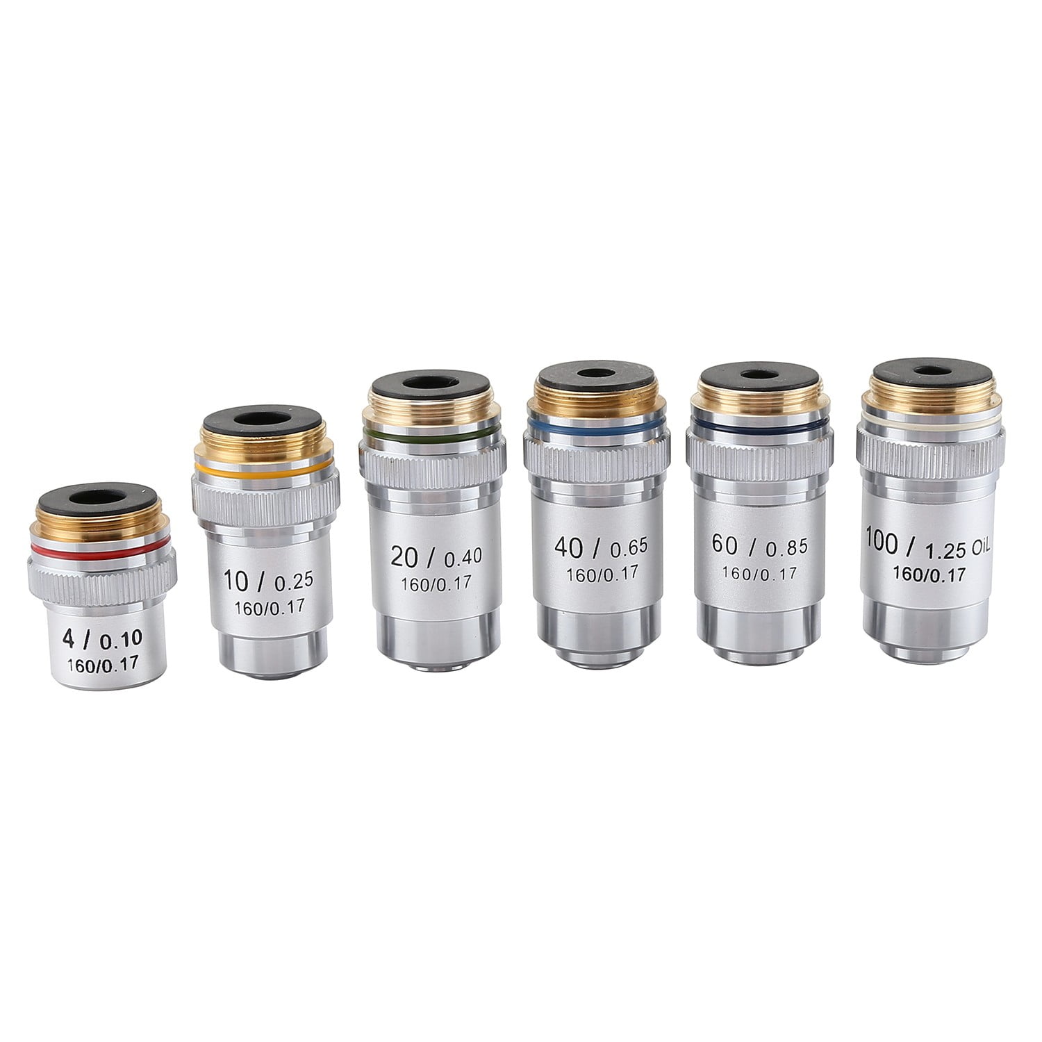 4X 10X 20X 40X 60X 100X 195 Achromatic Microscope Objective 40X - Image 1