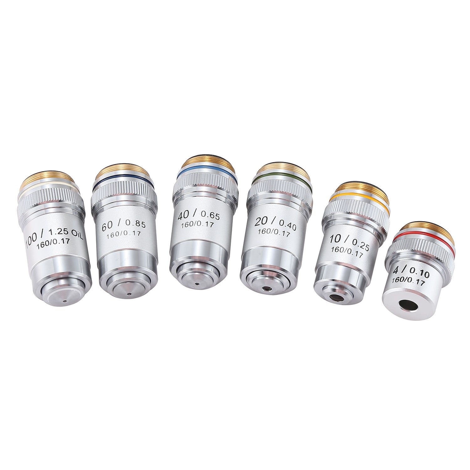 4X 10X 20X 40X 60X 100X 195 Achromatic Microscope Objective 40X - Image 4