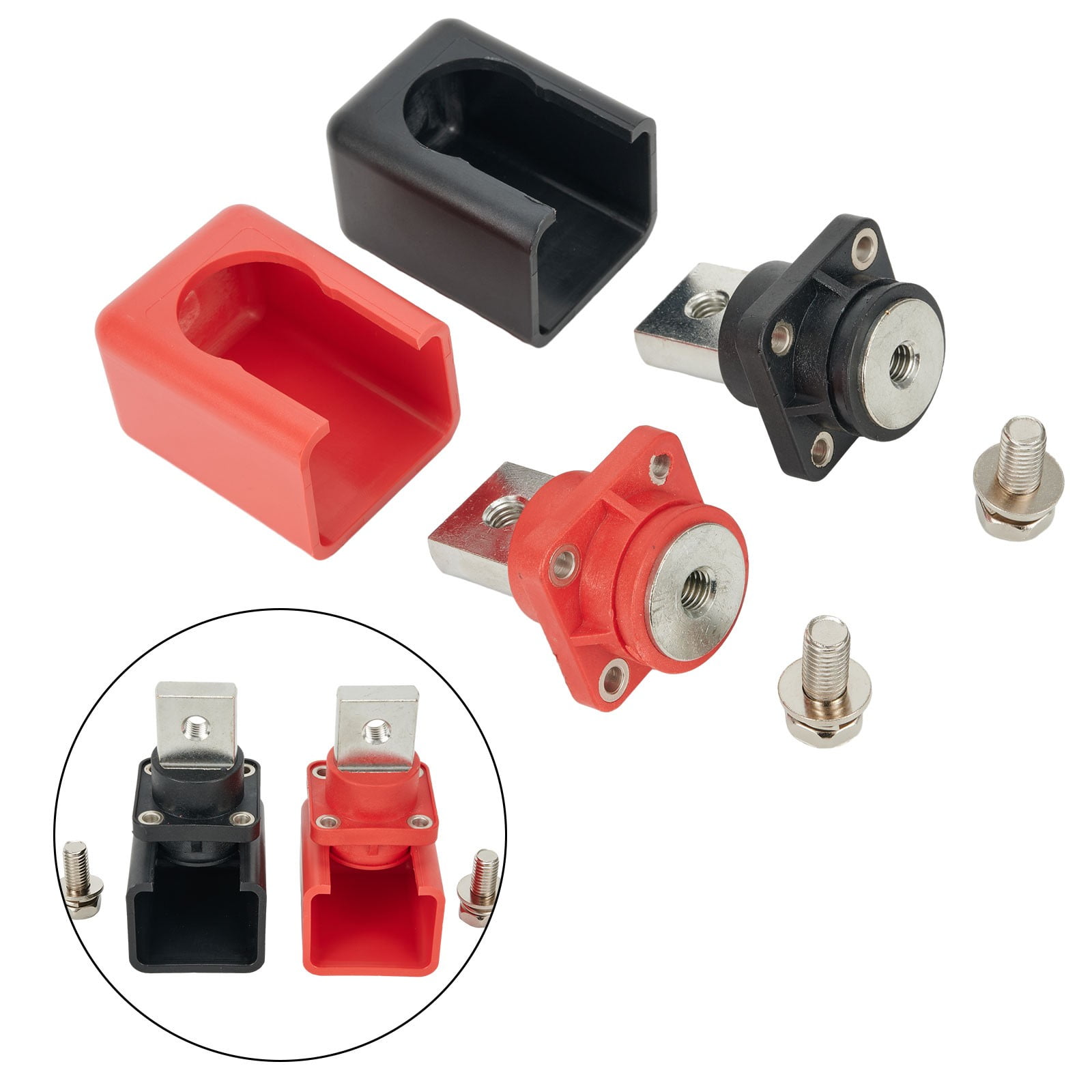 2X300/400A Brass Lithium Battery Terminal Connector Energy Storage Terminal 300A 400A - Image 5
