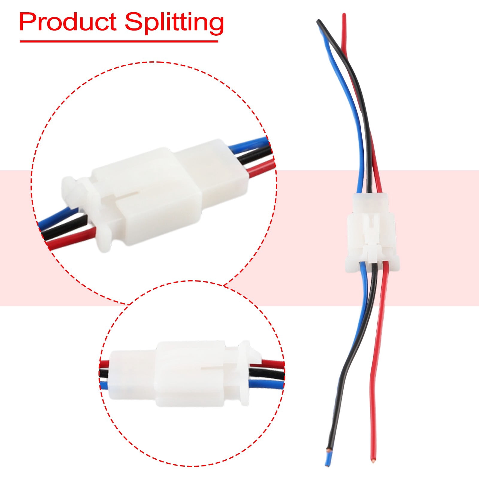 Automotive Connector Car Motorcycle Electrical Plug Socket Kit 2/3/4 Pin Way 2P 3P - Image 5